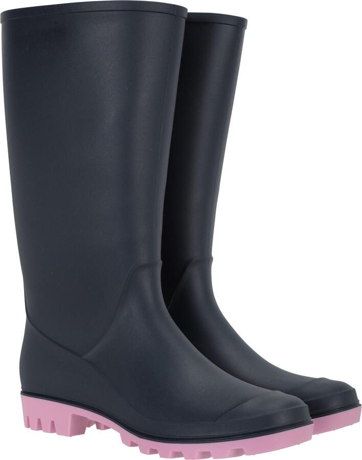 Mountain Warehouse Dames Splash Wellington Laarzen (Donkerblauw)