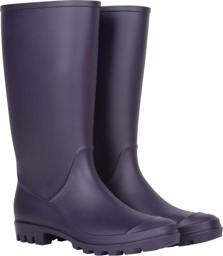 Mountain Warehouse Dames Splash Wellington Laarzen (Donkerpaars)