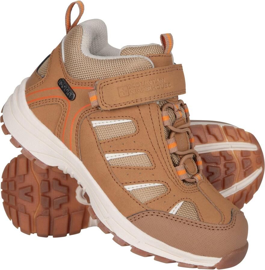 Mountain Warehouse Drift Waterdichte Wandelschoenen voor Kinderen Kinderen (Oranje)
