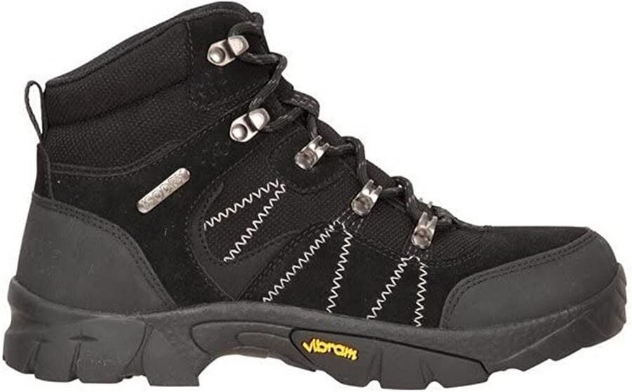 Mountain Warehouse Edinburgh Waterdichte Suède Wandelschoenen voor Kinderen Kinderen (Zwart)