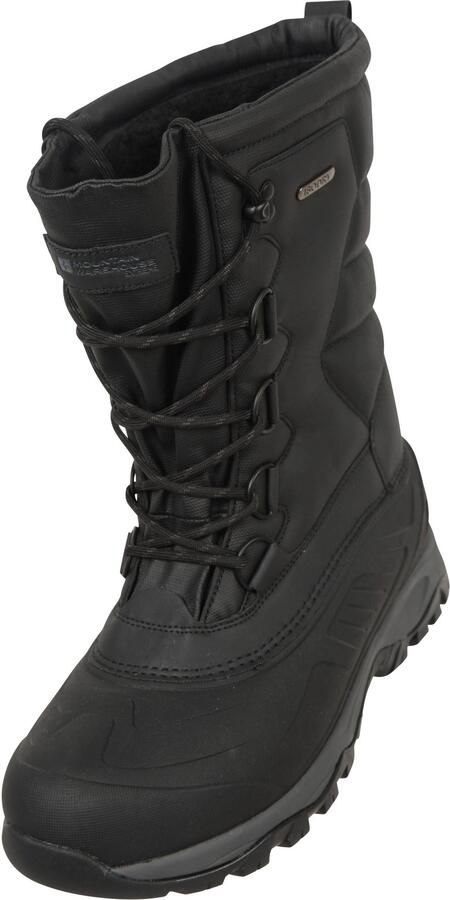 Mountain Warehouse Heren Nevis Extreme Suede Snow Boots (Jet Zwart)