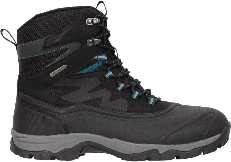 Mountain Warehouse Heren Ultra Piste Basher Waterdichte Sneeuwlaarzen (Zwart)