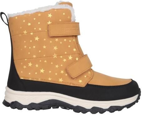 Mountain Warehouse Kinder Flurry Adaptieve Winter Sneeuwlaarzen (Tan)