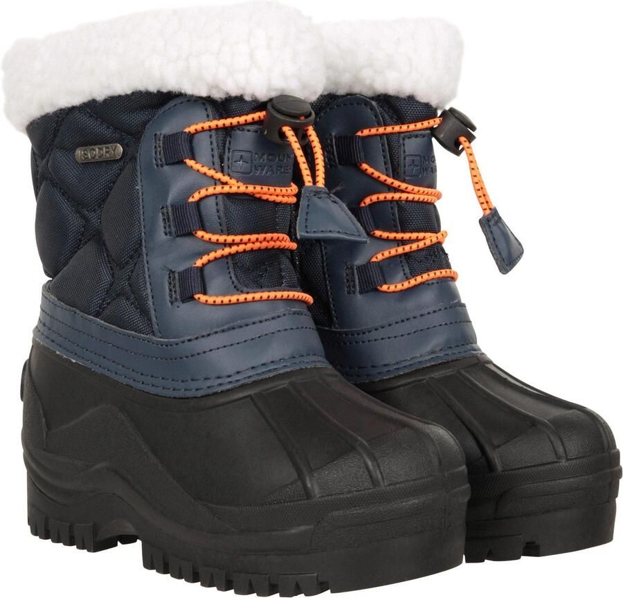 Mountain Warehouse Kinderen Kinderen Arctic Adaptive Waterdichte Sneeuwlaarzen (Marine)