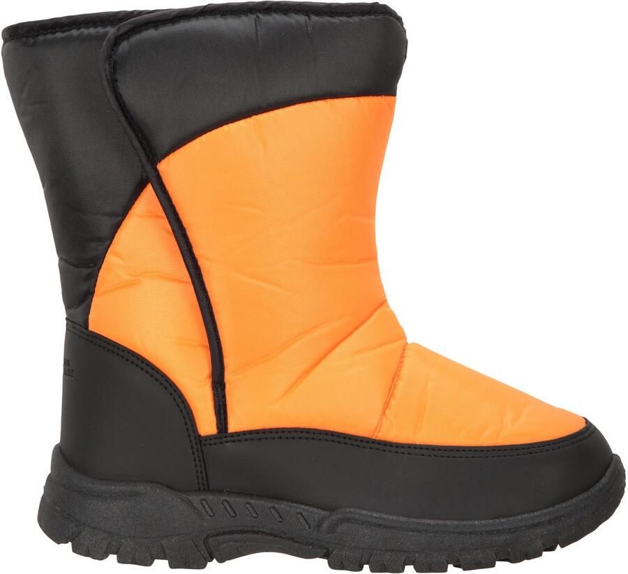 Mountain Warehouse Kinderen Kinderen Caribou Adaptieve Gestreepte Snowboots (Oranje)