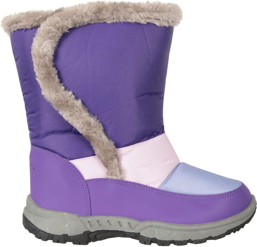 Mountain Warehouse Kinderen Kinderen Caribou Adaptieve Sneeuwlaarzen (Paars)