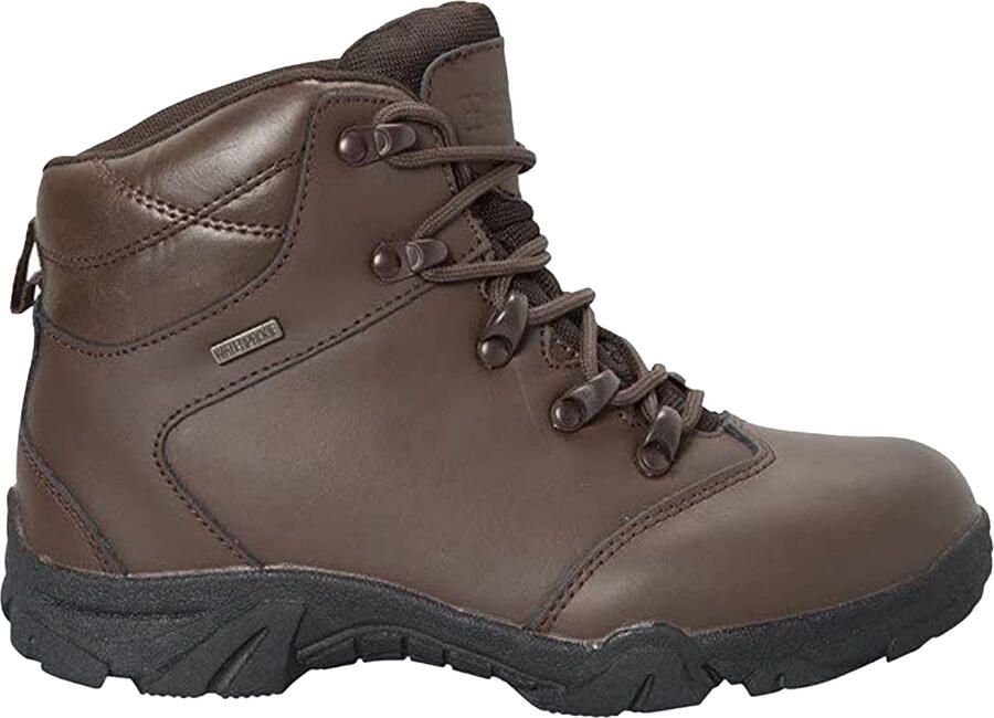 Mountain Warehouse Kinder Kids Canyon Waterdichte Suède Wandelschoenen (Bruin)