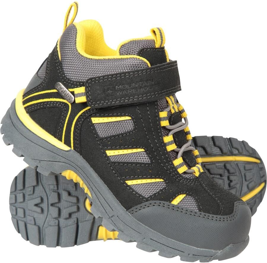 Mountain Warehouse Kinder Kinder-Drift Regenlaarzen (Donkergrijs)