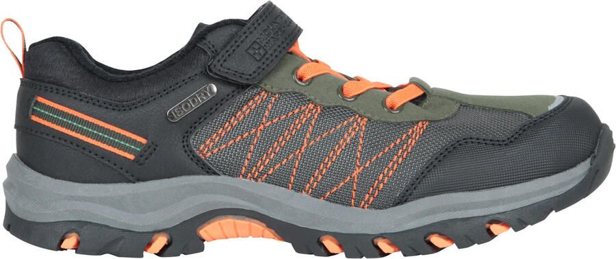 Mountain Warehouse Stampede Waterdichte Wandelschoenen voor Kinderen Kinderen (Groen)