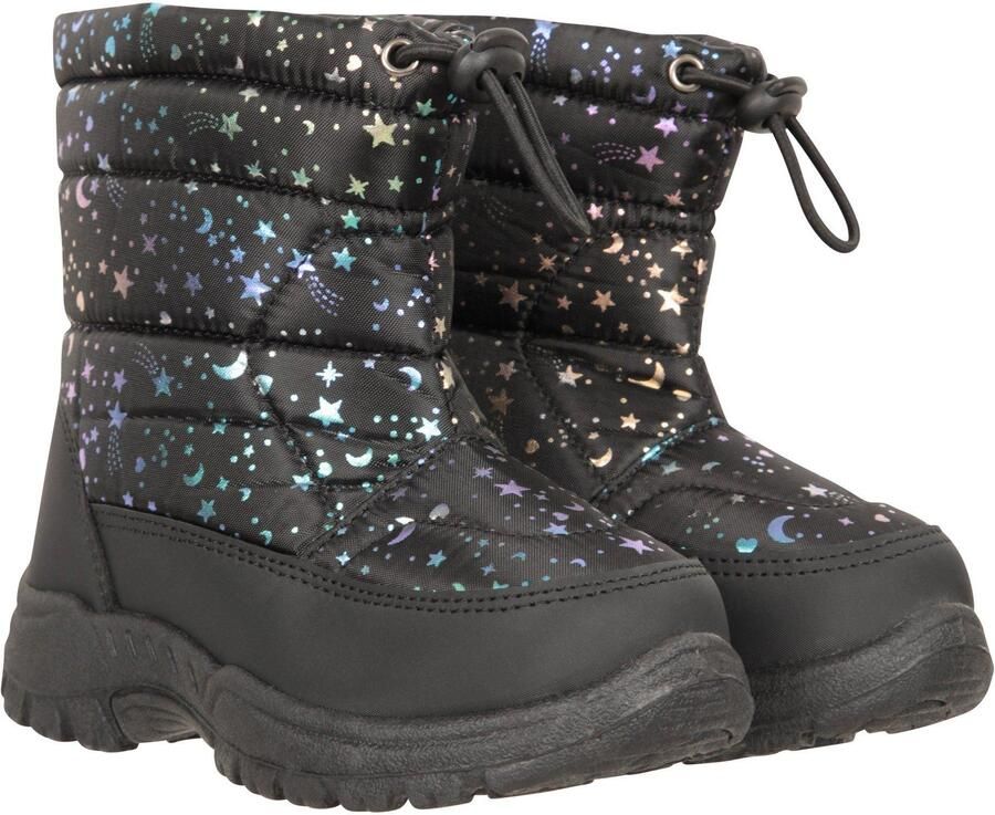 Mountain Warehouse Toddler Caribou Adaptive Tie Dye Snow Boots (Iriserende)