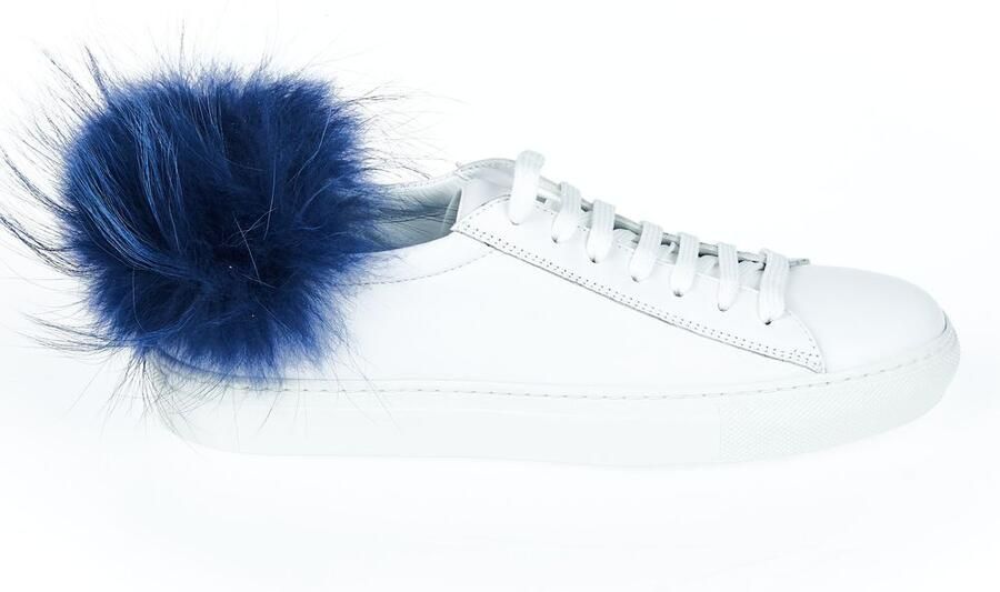 Mr & Mrs Italy Mr&Mrs Italy Witte Lamsleer Dames Sneaker