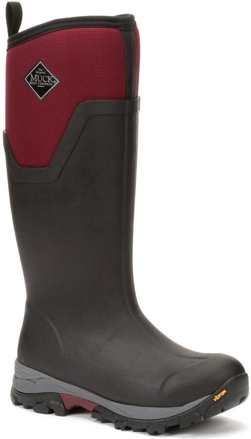 MUCK BOOTS Arctic Ice Hoge Rubber Zwarte Bordeaux Wellington