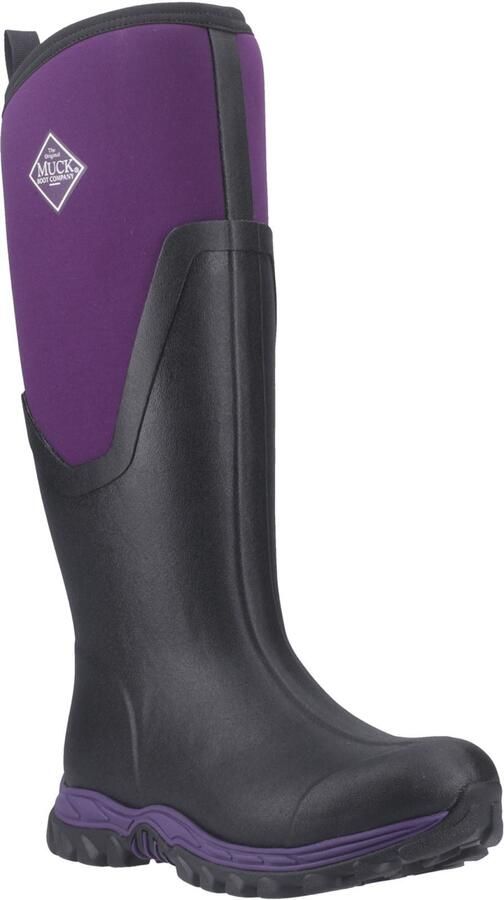 MUCK BOOTS Arctic Sport II Lange Rubber Dames Zwart Acai Winter Kniehoge