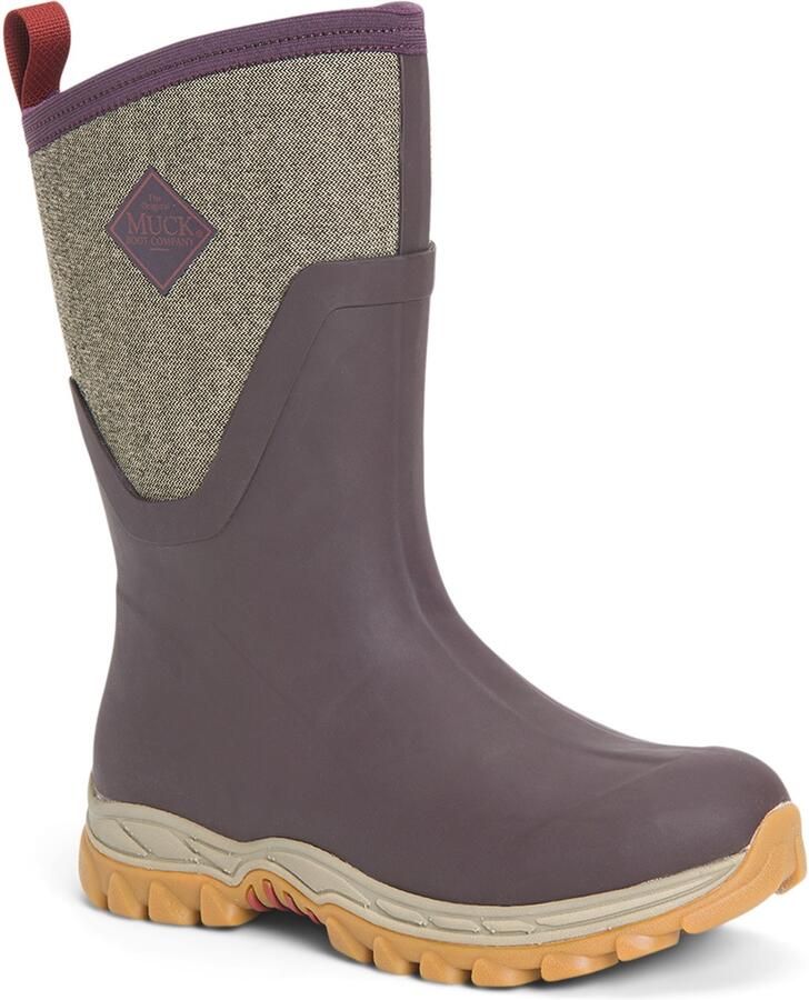 MUCK BOOTS Arctic Sport Mid Rubberen Wijn Regenlaarzen