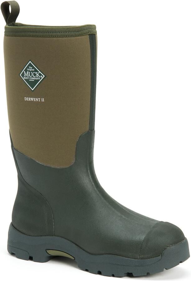 MUCK BOOTS Derwent II Rubberen Mosgroene Regenlaarzen