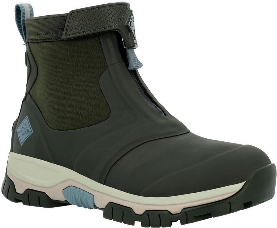 MUCK BOOTS Muck Laarzen Apex Mid Ritssluiting Rubber Moss Wellington