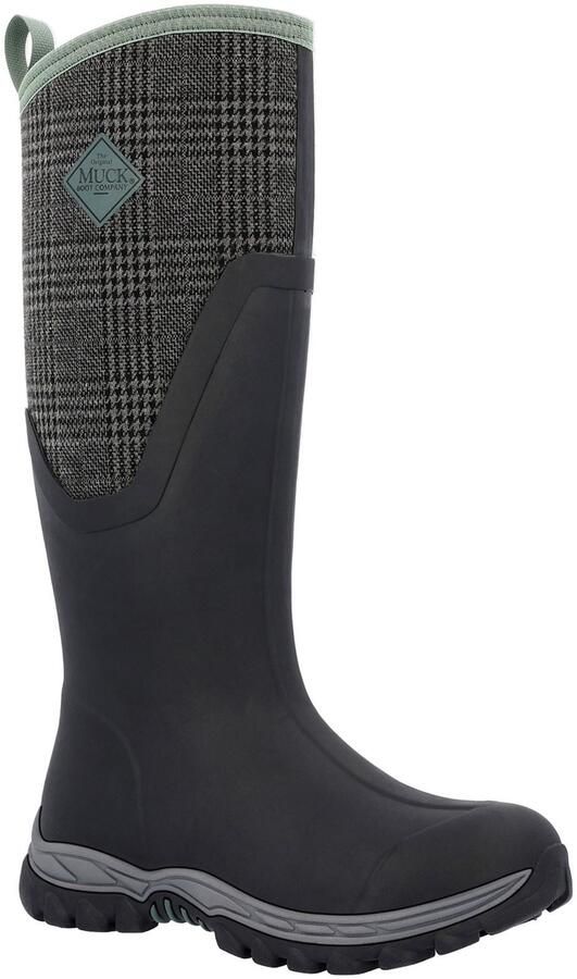 MUCK BOOTS Muck Laarzen Arctic Sport II Lang Rubber Zwart Plaid Wellington