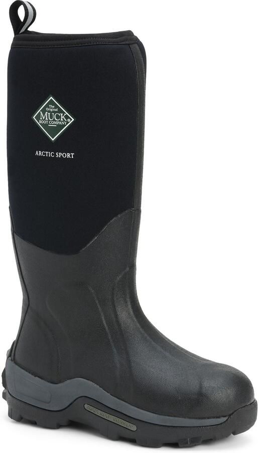 MUCK BOOTS Muck Laarzen Arctic Sport Rubber Zwarte Wellington