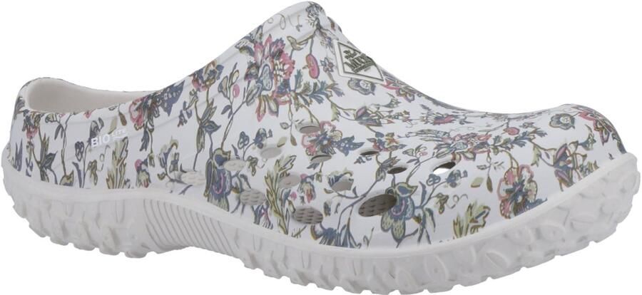 MUCK BOOTS Muck Laarzen Muckster Lite Synthetisch Lichtgrijs Bloe print Klompen