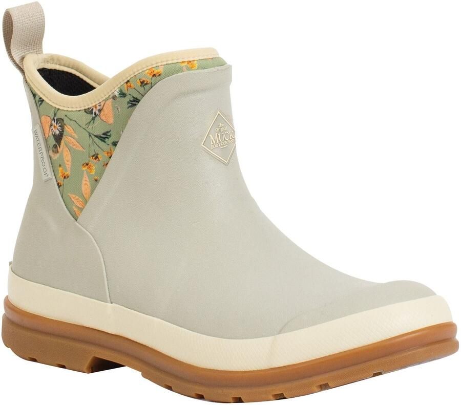 MUCK BOOTS Originals Enkellaarsjes Rubber Dames Grindgrijs Wellingtonlaarzen