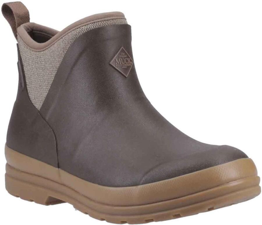 MUCK BOOTS Originals Rubberen Dames Regenlaarzen In Bruin herringbone Patroon