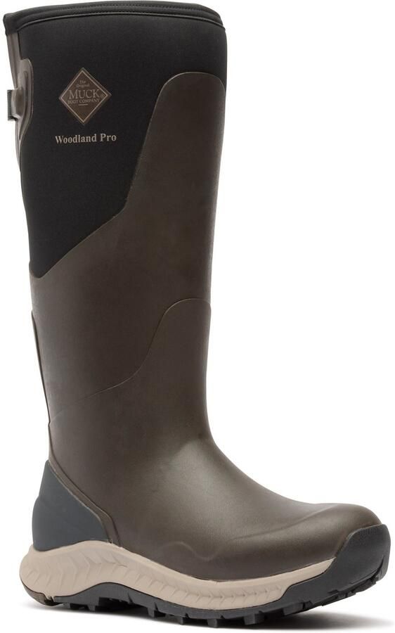 MUCK BOOTS Woodland Pro Rubber Heren COFFEE Wellingtonlaarzen
