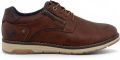 Mustang Bruine Nep Leren Casual Outdoor Schoenen voor Heren M0031004 - Donkerbruin