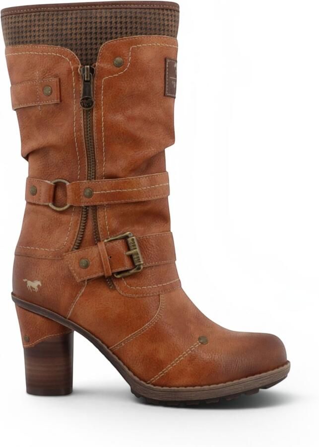 Mustang Dames lange laarzen met halve kuit M0162001