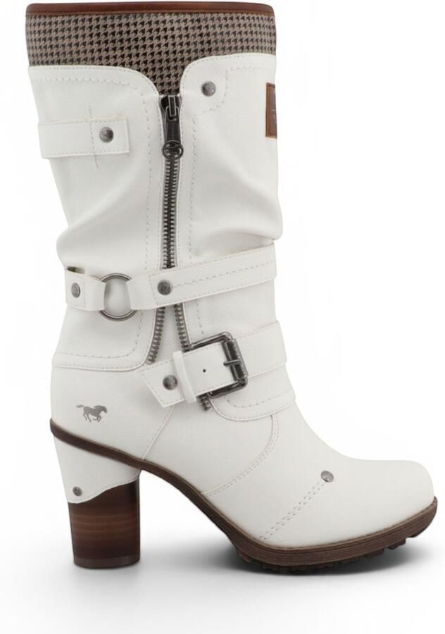 Mustang Dames lange laarzen met halve kuit M0162001