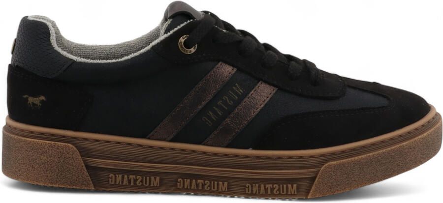 Mustang Dames Zwarte Street Platform Sneakers Schoenen