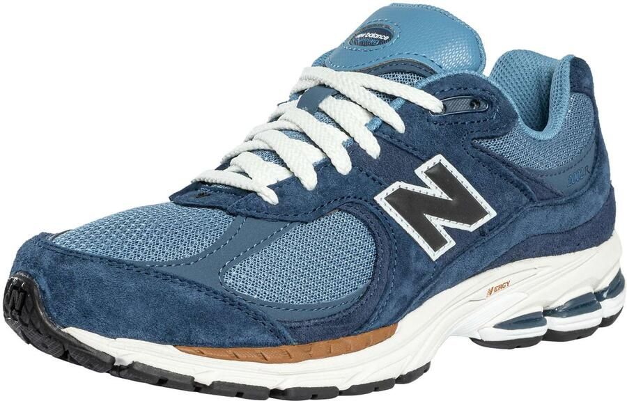 New Balance 2002 Suède Sneakers Blauw