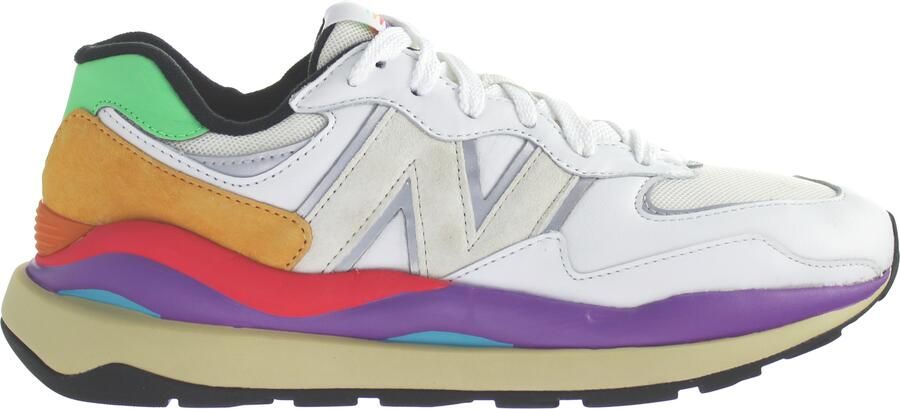 New Balance 57 40 Heren Wit Trainers - Foto 1