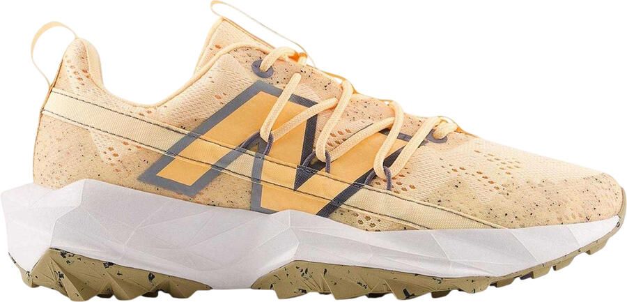New Balance Dames Tektrel Geometric Sneakers (Wit Perzik)