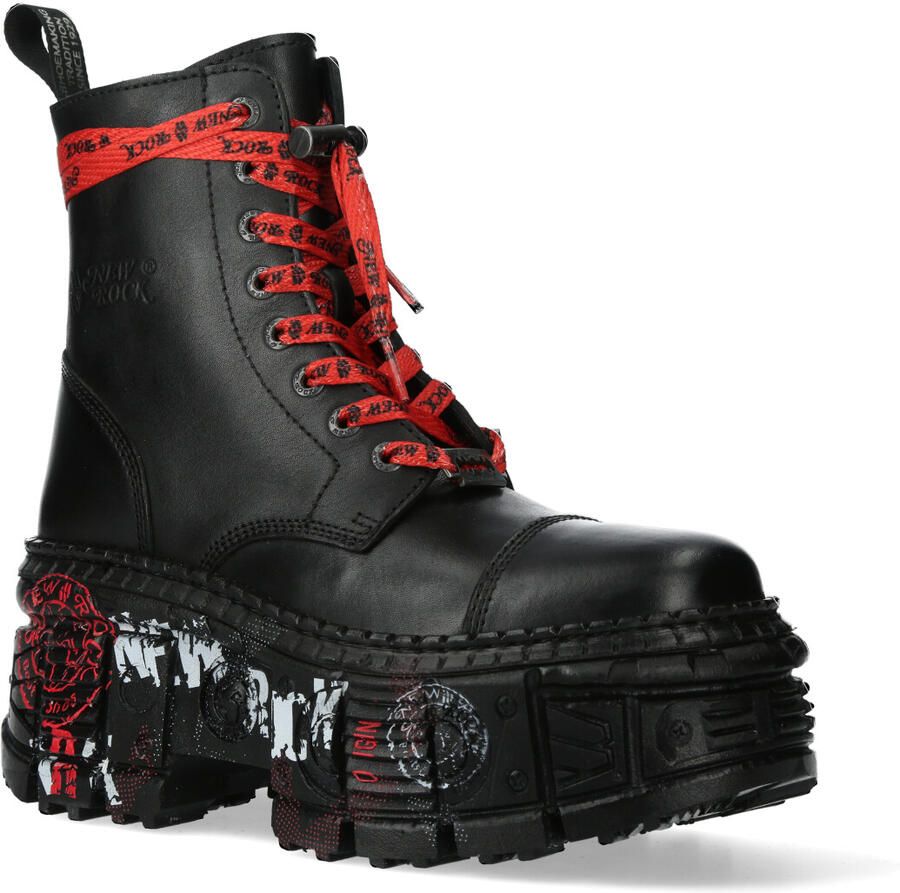 New Rock punk platform leren laarzen-WALL126CCT-C1
