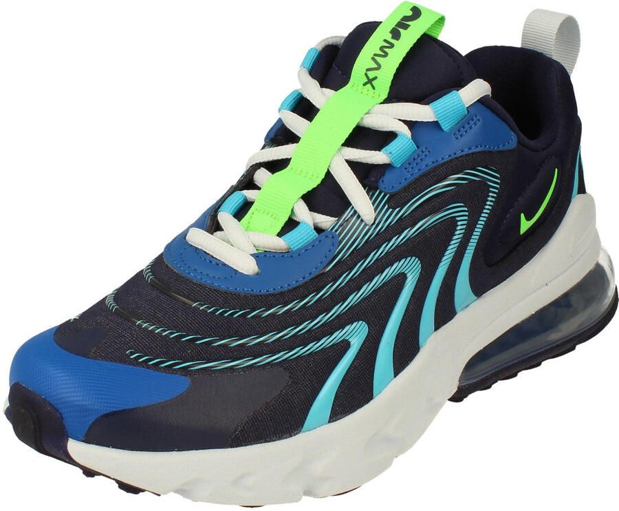 Nike Air Max 270 React Eng Gs Blauwe Sneakers