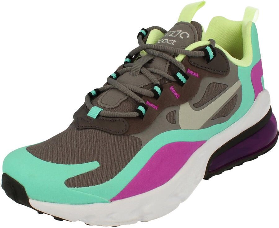 Nike Air Max 270 React Gs Grijze Sneakers