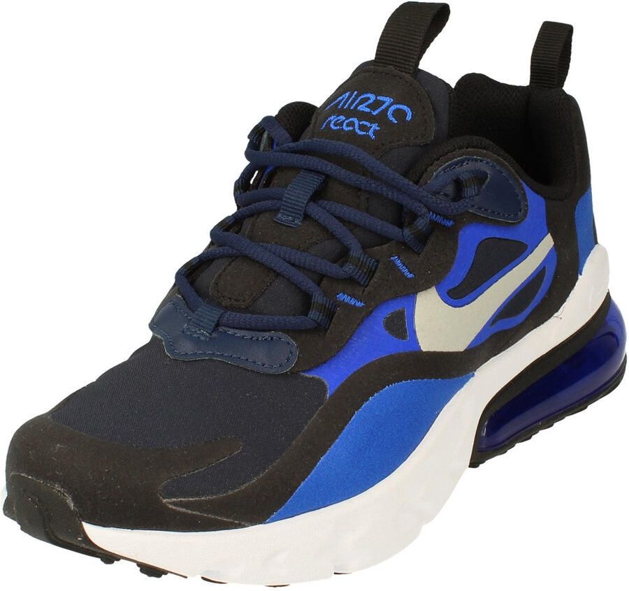 Nike Air Max 270 React Gs Marineblauwe Sneakers
