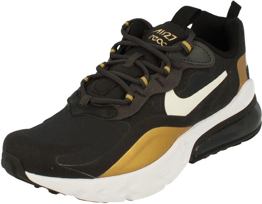 Nike Air Max 270 React Gs Zwarte Sneakers
