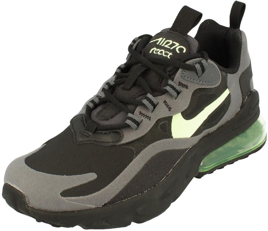 Nike Air Max 270 React Gs Zwarte Sneakers