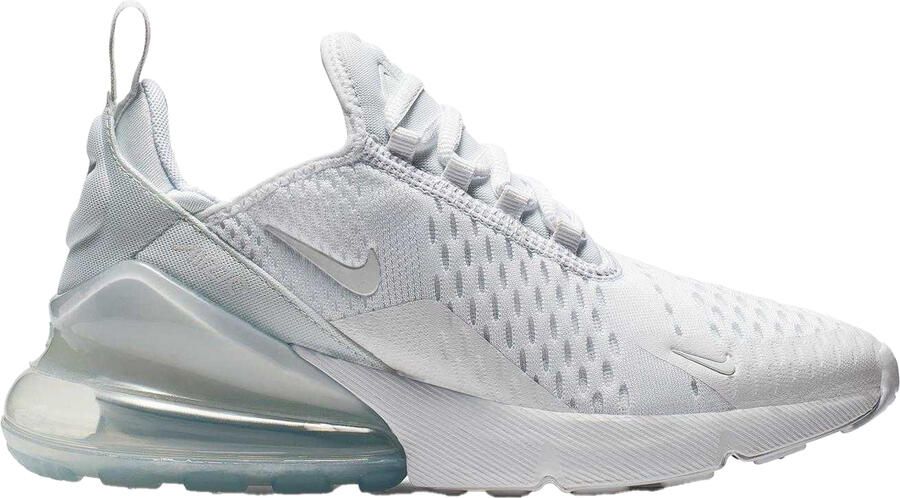 Nike Air Max 270 React Swoosh-sportschoenen voor kinderen (Wit)