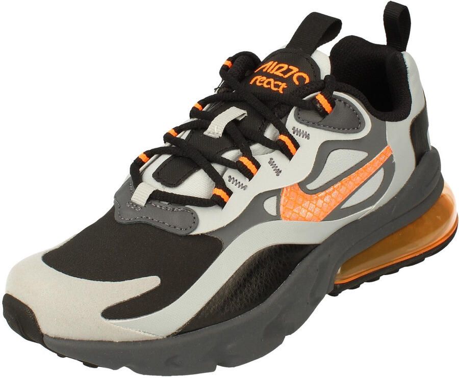 Nike Air Max 270 React Winter Gs Zwarte Sneakers