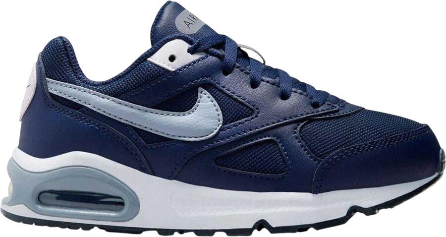 Nike Air Max-schoenen van leer voor jongens (Marine Grijs)