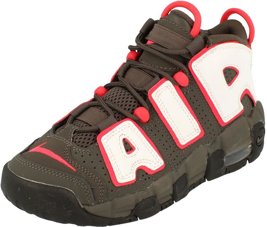 Nike Air More Uptempo Gs Basketbalschoenen Zwart