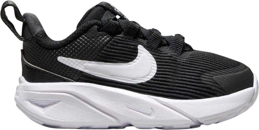 Nike Baby Star Runner 4 Schoenen (Zwart Wit)