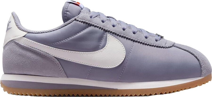 Nike Cortez-suède sneakers voor dames (Cementgrijs)