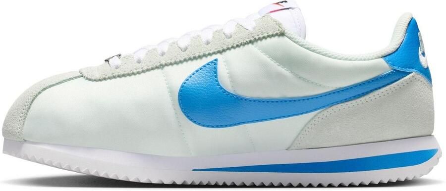Nike Cortez-suède sneakers voor dames (Gerst Groen)