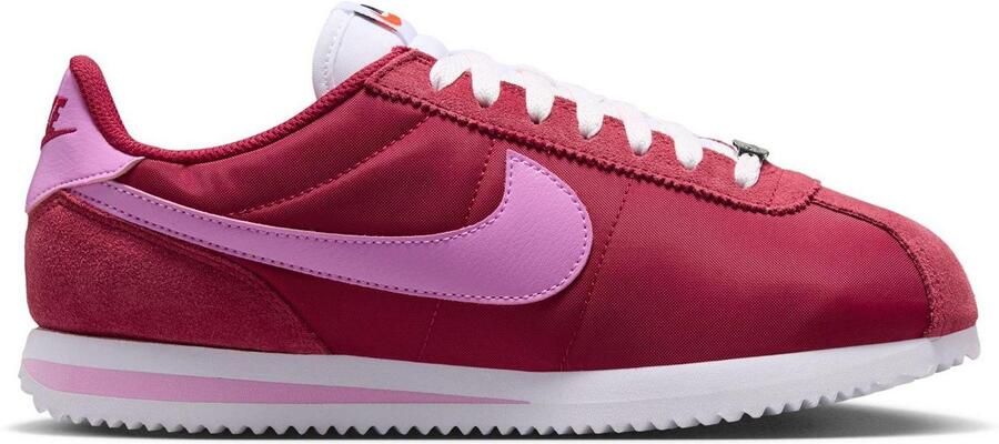 Nike Cortez-suède sneakers voor dames (Rood Roze)