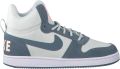 Nike Court Borough Mid Prem Zilveren Sneakers - Zilver