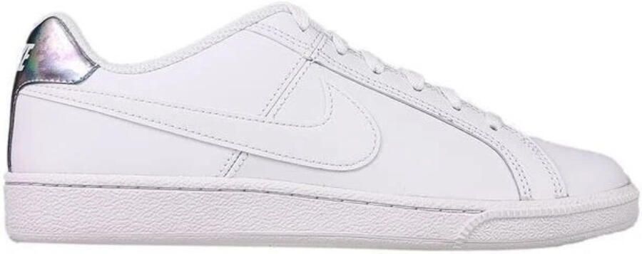 Nike Court Royale Zilveren Witte Sneakers Met Hak