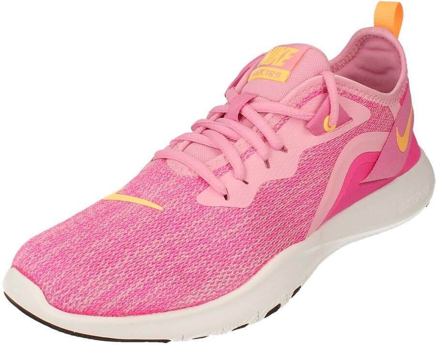 Nike Dames Flex Trainer 9 Roze Sneakers